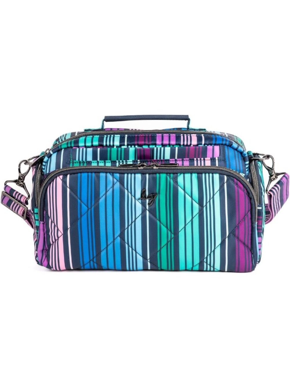 Stylish Crossbody Bag with Trolley Design, Perfect for Travel & Everyday Use